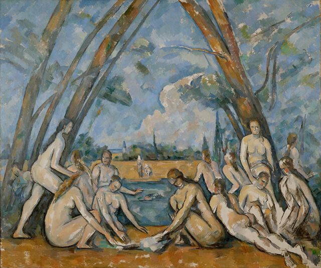 Paul Cezanne's Large Bathers